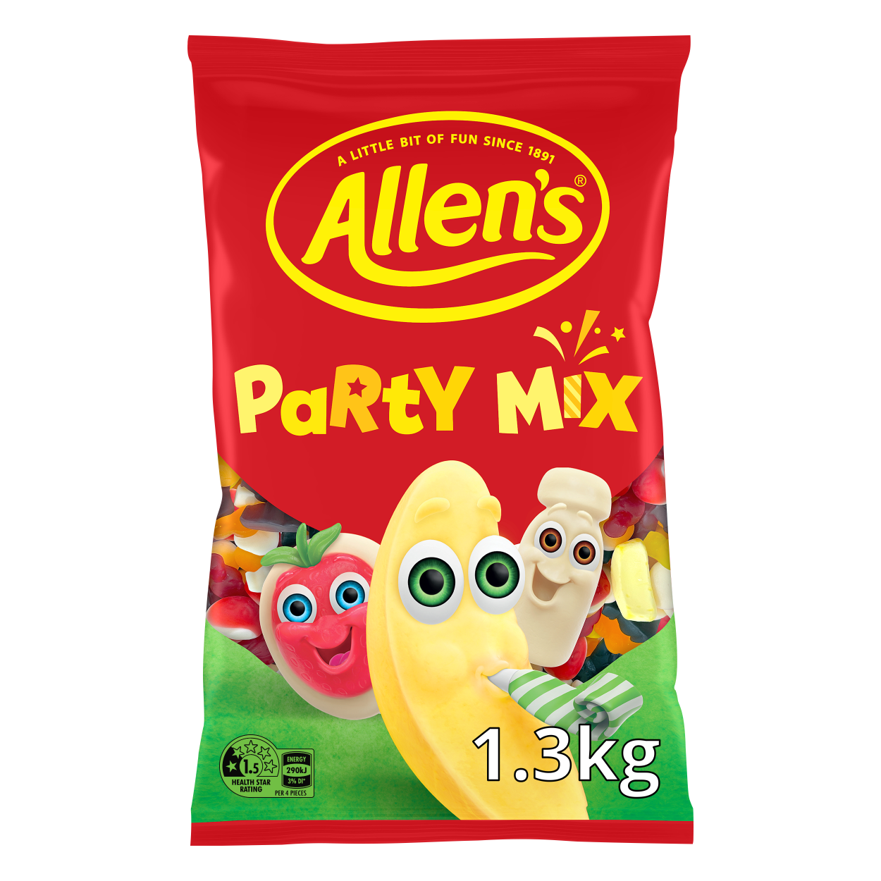 Allen's Party Mix 1.3kg | Allen's Lollies | Shop Now